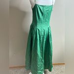 Misook  XS square neck midi dress emerald green Photo 1