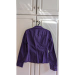 Women's Purple Utility Jacket Size M Photo 1