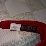 OSU OHIO STATE BUCKEYES Woman’s RED VISOR HAT Photo 1