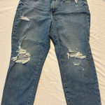 Old Navy  High Rise OG Straight Ripped Jeans Secret Slim Pockets Women’s Size 16 Photo 0