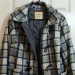 Old Navy  Plaid Hooded Jacket Size L GUC #3531 Photo 2