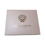 Vince Camuto  Scarf And Hat Ivory Pom‎ Beanie Pink Blue Soft Scarf Nwt Photo 1