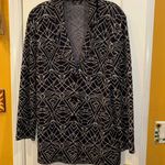 Misook  BRAND BLAZER JACKET CARDIGAN BLACK WHITE DESIGN OVERSIZED XL
3 BUTTONS Photo 1