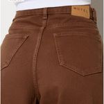 Motel Rocks Denim Parallel Jeans Rich Brown Size XXS Photo 4