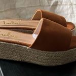 Lulu's Brown Platform Espadrille Shoes NWT Size 7 Photo 2