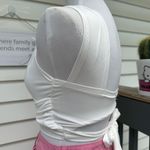 SheIn White Tank Top Tie Back Photo 2