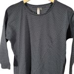Poools Polka Dot 3/4 Sleeve Scoop Neck Top 38 NWT Black Photo 2