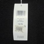 Eileen Fisher Fine Tencel Jersey Wide Leg Cropped Jumpsuit Sz XL Black NWT Photo 2