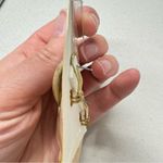 Two Sisters Vintage  Coral & Gold Tone Shell Vintage Earrings Clip On Photo 3