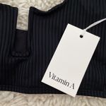 Vitamin A  Bikini Top Black Photo 1