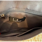 Lulus Purse Clutch Crossbody Brown Faux Suede Foldover Removable Chain Strap NWT Photo 5