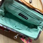 American Eagle  Purse Floral Bow Crossbody Kiss Lock Cottagecore Coquette Boho Photo 5