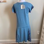 Matilda Jane  Blue Stripe Walkabout Sidetail Dress Photo 3