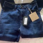 Just Black  Cropped Fray Stem Hem Denim Photo 3