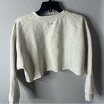 We Wore What  Cropped Crewneck Sweatshirt Photo 4