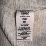 Free People ‎ Starman Cream Ribbed Bell Sleeve V Neck Pullover Sweater L Photo 7