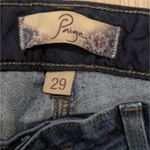 Paige Premium Denim Womens 29 Peg Skinny Jeans Dark Wash Photo 2