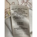 Aritzia  Sunday Best Cream Floral Smocked Short Puff Sleeve Mini A-Line Dress S Photo 3