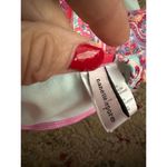 Nanette Lepore  Plunging V-neck Halter Print One-Piece Moderate Swimsuit Size 10 Photo 6