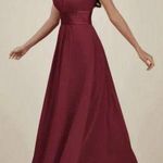 AW Dorian Bridesmaid Prom Formal Occasion Wedding Guest Dress, 16, Jester Red Photo 0