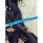 Anthropologie NWT Urban Outfitters Ecote Purple Floral Plunge V-Neck Long Sleeve Romper-10 Photo 6