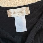 Altar'd State  Black Ribbed Bodysuit  Photo 2