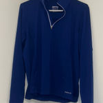 Orvis  Women's Royal Blue Long Sleeve technical quarter zip sz M Photo 0