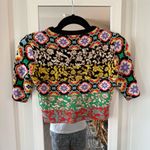 Alice + Olivia  Top and Skirt Set Size XS Color Black Red Yellow Photo 3