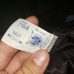 Victoria's Secret Vintage  union made black lace ruffles romper medium nwt Photo 5