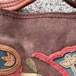 Lucky Brand Multicolored Leather And Suede Patchwork Hobo Shoulder bag Photo 9