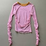 Urban Outfitters Sheer Ruched Top Photo 1