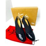 Christian Louboutin Toot Couverte 100 Black Elasticized Leather Booties EU 36.5 Photo 1