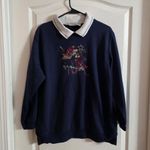 Vintage Bobbie Brooks 90s Cardinal Collared Sweatshirt L. 5035 Multiple Size L Photo 0