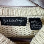 Vintage Rafferty 80s 90s Floral Chunky Knit Sweater Ivory Large Crewneck Tan Photo 8