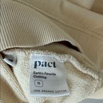 Pact  Cream Organic Cotton Knit Cardigan Sweatshirt Sweater Photo 6
