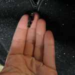 Alex Evenings  black‎ shimmer lame zipper jacket sz Small Photo 2