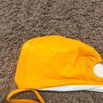 Women's Orange Bandeau Bikini Set with Chain Detail Size Medium NWOT Photo 3