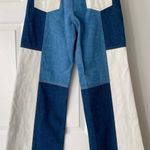 Farm Rio Patch Wide-Leg Jeans, Size 28 Photo 10