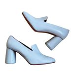 Rachel Comey light grey leather heels NEW Photo 0