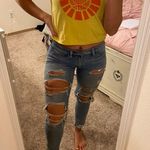 Patagonia Yellow Vintage Cropped T-shirt Photo 0