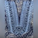 Dress Barn - Woman Blues and White, long sleeve shirt size XL Photo 2