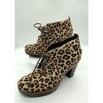 Sperry Princetons Top Sider Princeton boot leather lace up pony hair chunky heel Photo 7