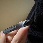 Free People Movement Venture Half Zip Pullover Size Small Oversized Black Photo 7