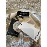 retrofete Cassandra Strapless Mini Dress Silver White Womens Size Medium Photo 10