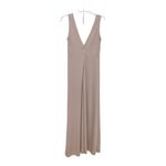 Birdy Grey SHAMIN DRESS CREPE TAUPE LARGE NEW NWT BRIDESMAID WEDDING Photo 6