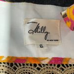 Vintage An Original Milly of New York Y2K Pink Gold Metallic Cotton Dress Size 6 Orange Photo 7