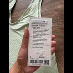 Lululemon Shoulder Cut-Out Tank Kohlrabi Green Size 6 NWT Photo 1