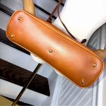 Gucci  Bamboo Handle & Burned Orange Leather Dome Shaped Top Zipper Crossbody Bag Photo 12