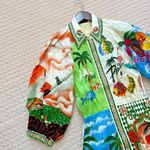 NWOT ALEMAIS Paradiso Linen Mini Shirtdress Size 6 Missing belt Photo 8