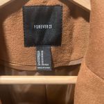Forever 21 Womens Fall Tan Dress Coat Jacket M Photo 6